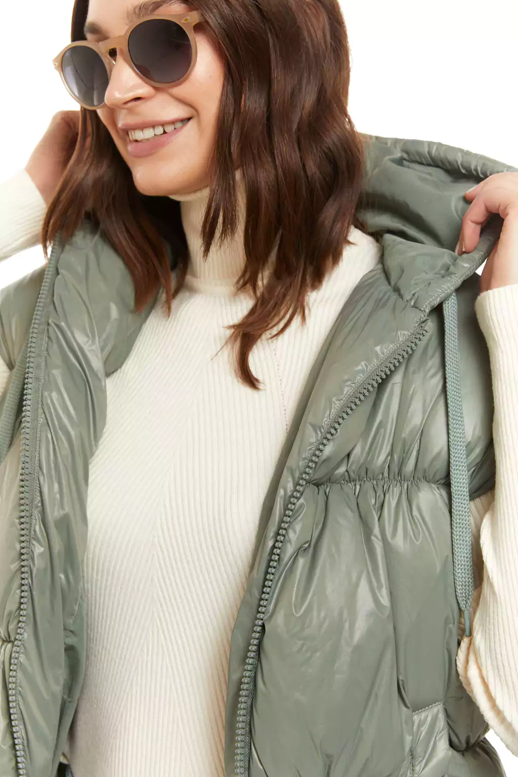 Chaleco Dama Inflado con Capucha Artículo 27219005 preview