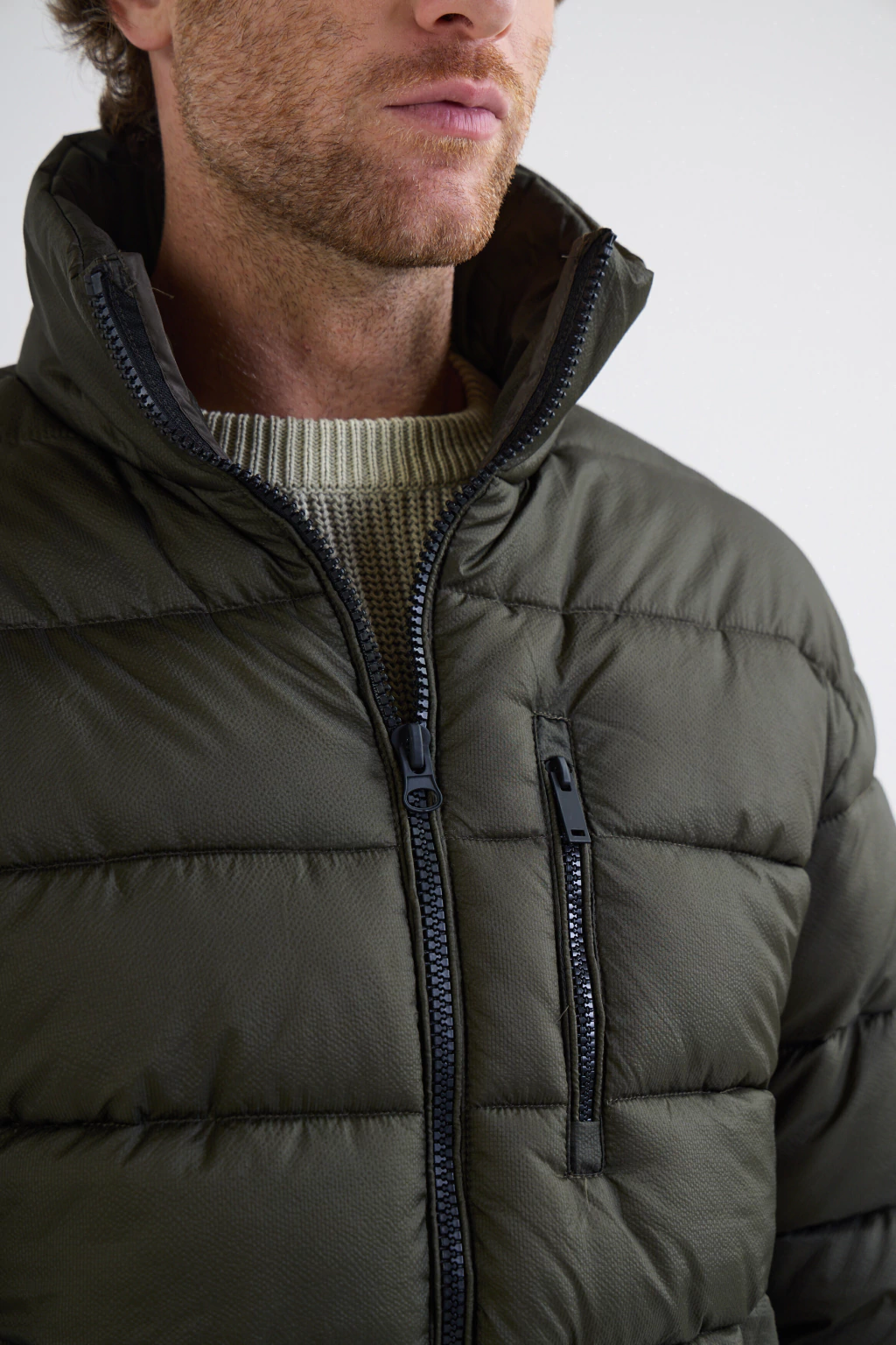 Campera Hombre Corta Inflada Artículo CC123711