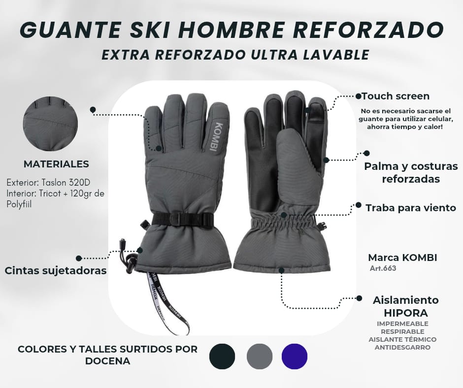 Guante Hombre Kombi Artículo 663 preview