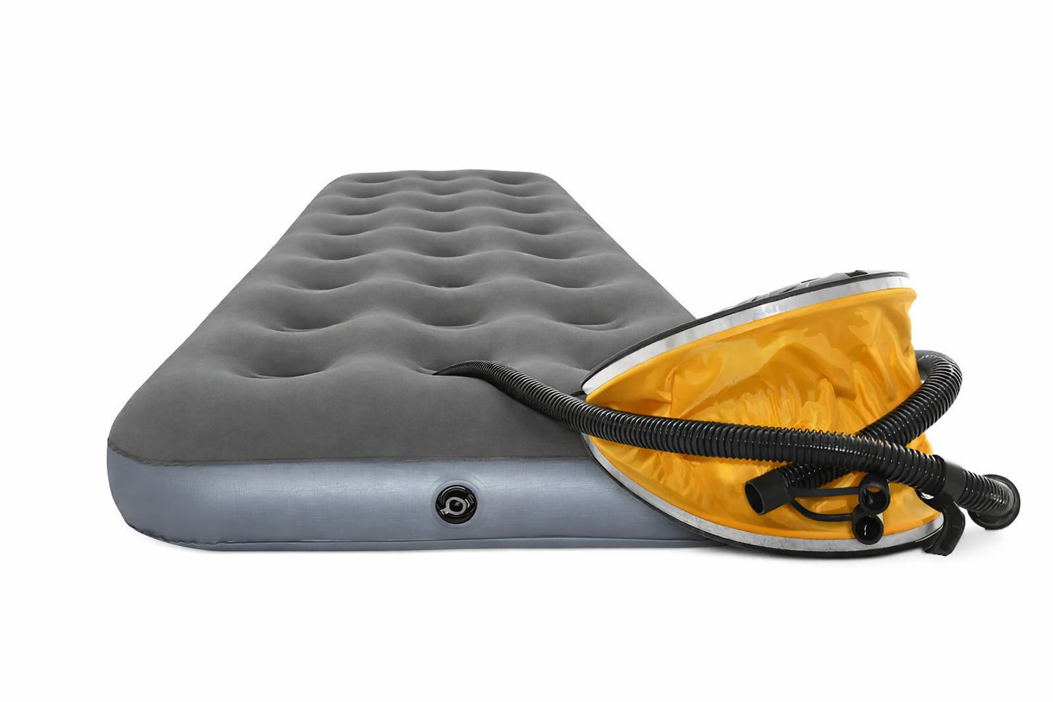 Colchon Single + Inflador 5000 cc