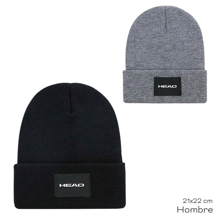 Gorro Head Negro - Gris 13823 preview