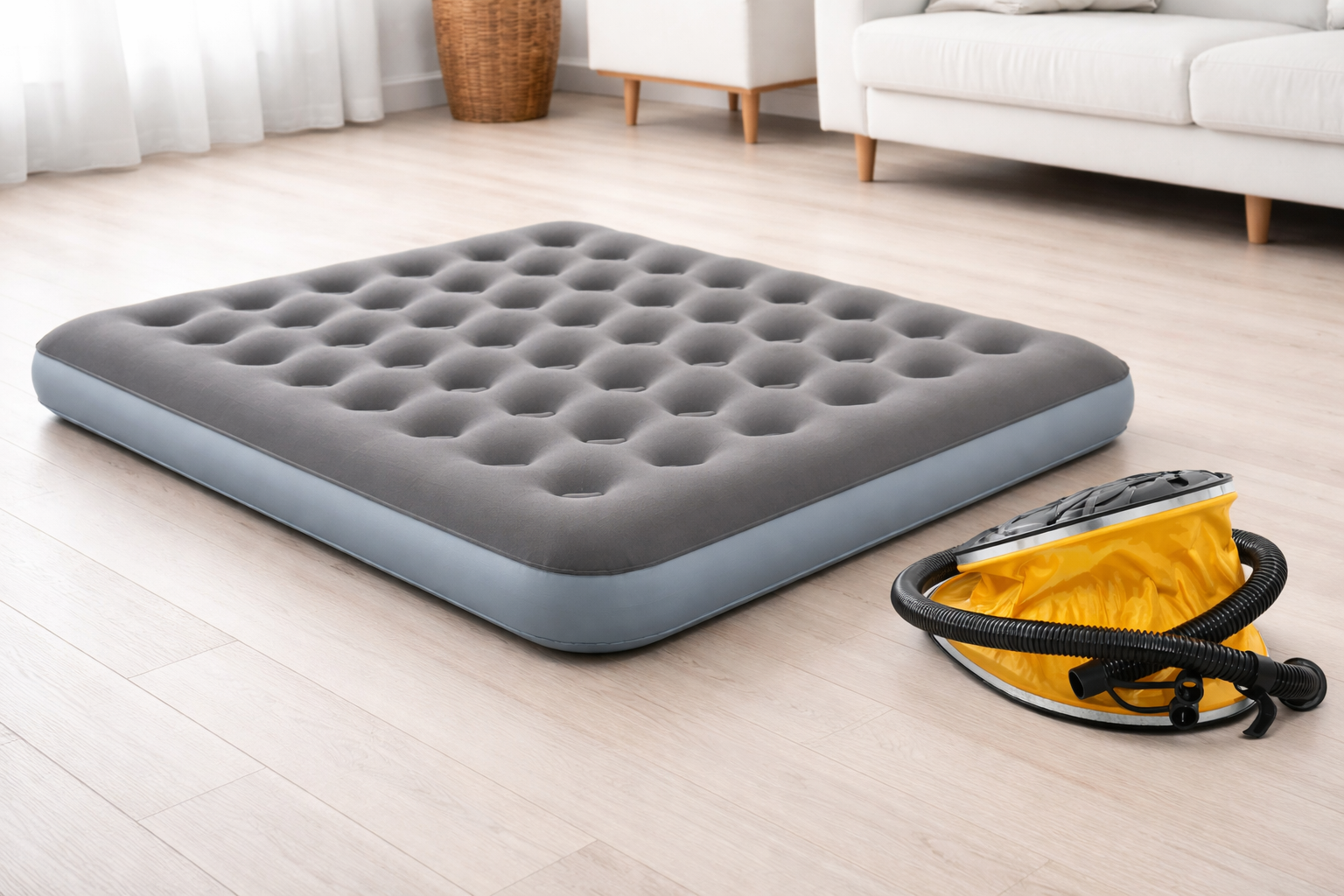 Colchon Doble con Inflador 5000 cc