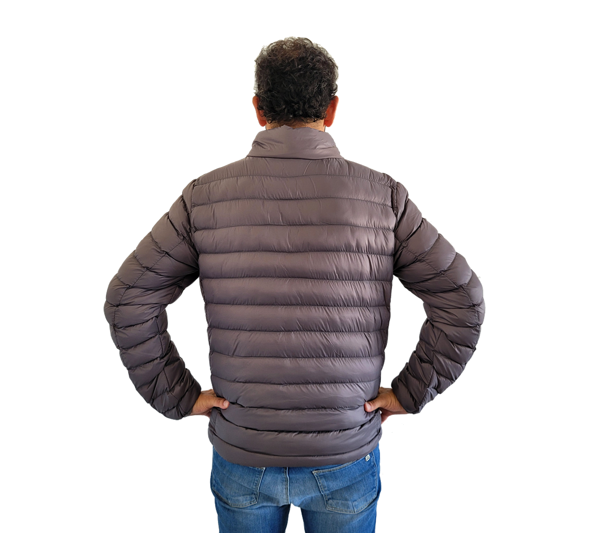 Campera Uniqlo Hombre sin Capucha Gris preview